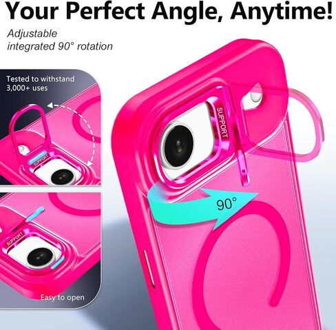 YZB المصمم لحالة الهاتف iPhone 11 ، Black | مغناطيسي متوافق مع Magsafe | واقي عدسة المدمجة والكاميرا | الغطاء الخلفي الصفراء الصفراء والمقاومة للخدش in Kuwait