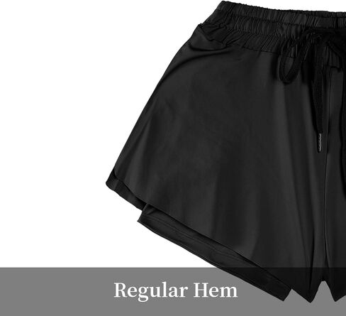 Women's Streamlined Running Shorts Gym Workout Shorts in Saudi Arabia