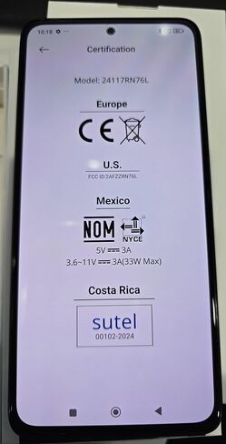 Xiaomi Redmi Note 14 4G LTE (for Tmobile Mint Tello Global) (256GB + 8GB) 6.67" 120Hz 108MP AI Camera Unlocked Global Version Dual Sim (Midnight Black) in Kuwait