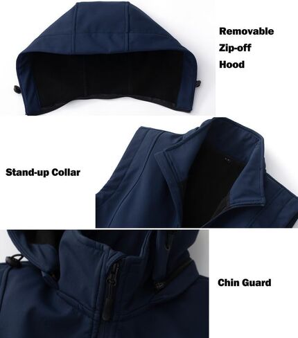 GGleaf Women's Hooded Softshell Vest Fleece Lined Windproof Zip Up Sleeveless Jacket Lightweight Coat for Running in Kuwait