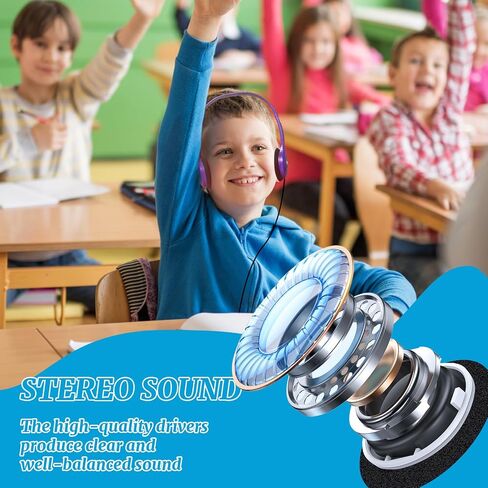 30 حزمة سماعات الرأس السائبة للأطفال سماعات الرأس متعددة الألوان لطلاب الفصول الدراسية في المدارس الفتيات في سن المراهقة الفتيات والبالغين in Kuwait