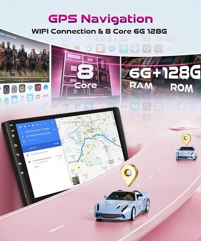 4G+64G CAR Radio for Nissan Altima 2008 2009 2010 2011 2012 مع Carplay Android Auto ، 9 بوصة شاشة أندرويد سيارة ستيريو مع GPS Navi WiFi SWC Bluetooth FM RDS EQ كاميرا احتياطية in Kuwait
