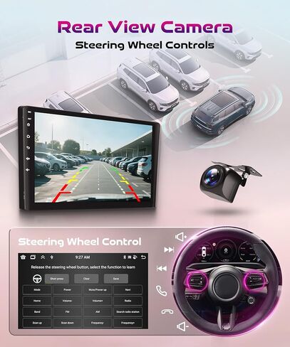 4G+64G CAR Radio for Nissan Altima 2008 2009 2010 2011 2012 مع Carplay Android Auto ، 9 بوصة شاشة أندرويد سيارة ستيريو مع GPS Navi WiFi SWC Bluetooth FM RDS EQ كاميرا احتياطية in Kuwait