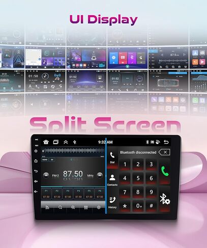 4G+64G CAR Radio for Nissan Altima 2008 2009 2010 2011 2012 مع Carplay Android Auto ، 9 بوصة شاشة أندرويد سيارة ستيريو مع GPS Navi WiFi SWC Bluetooth FM RDS EQ كاميرا احتياطية in Kuwait