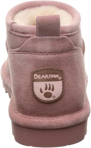 BEARPAW Alyssa Youth Multiple Colors | Women's Ankle Boot | Women's Slip On Boot | Comfortable Winter Boot in Saudi Arabia