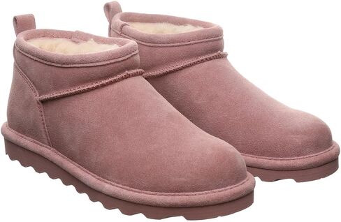 BEARPAW Alyssa Youth Multiple Colors | Women's Ankle Boot | Women's Slip On Boot | Comfortable Winter Boot in Saudi Arabia