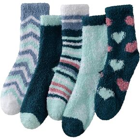 جوارب غامضة للنساء - 5 أزواج جوارب دافئة ومريحة للأمهات، جوارب شتوية in Kuwait