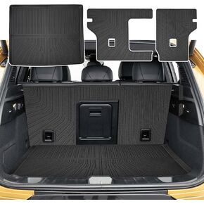البضائع حصيرة البضائع بطانة ل Genesis GV80 اكسسوارات 2021-2025 فرش داخلي للسيارات والشاحنات غطاء المقعد الخلفي حامي مسند الظهر حصيرة الكلب بطانة جميع الأحوال الجوية in Kuwait