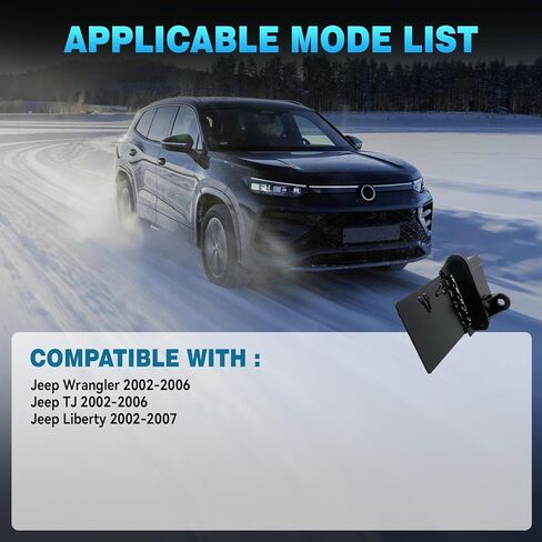 استبدال مقاوم محرك منفاخ المروحة HVAC لـ دودج رام 1500 2500 3500 1994-2009 يستبدل RU109 4720278 68004241AA مقاوم مروحة التكييف in Kuwait