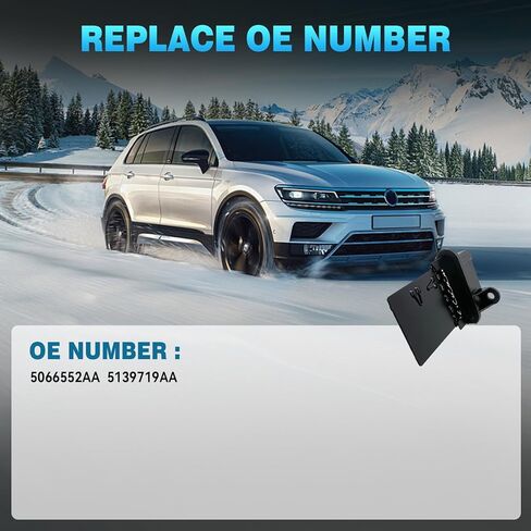 استبدال مقاوم محرك منفاخ المروحة HVAC لـ دودج رام 1500 2500 3500 1994-2009 يستبدل RU109 4720278 68004241AA مقاوم مروحة التكييف in Kuwait