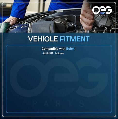 أجزاء OEG منظم نافذة جديد مع محرك خلفي للسائقين الجانب الأيسر RLH متوافق مع 2005-2009 Buick Lacrosse، 15880669، 25788627، 25856541، 741-382، 135-1975L in Saudi Arabia