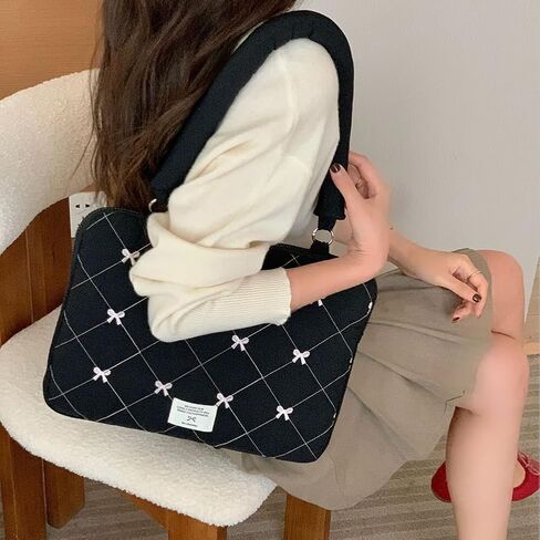 Cuity Bow Laptop Case Coquette 13-15 بوصة منتفخ كمبيوتر محمول منتفخ. in Saudi Arabia
