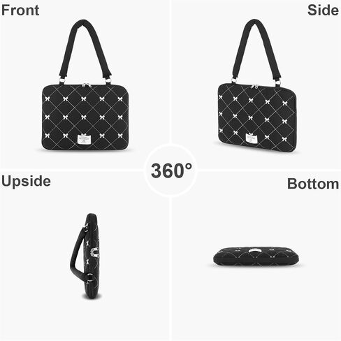Cuity Bow Laptop Case Coquette 13-15 بوصة منتفخ كمبيوتر محمول منتفخ. in Saudi Arabia
