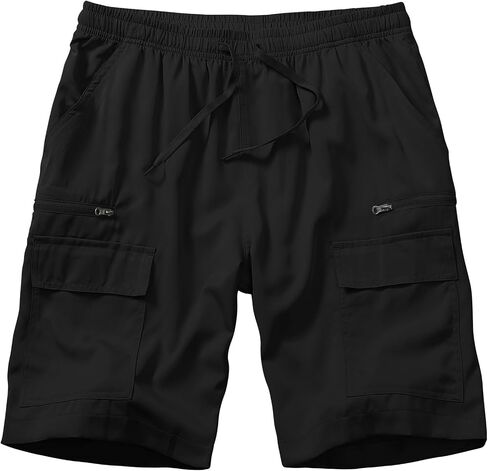 Men's Hiking Cargo Shorts Lightweight Outdoor Work Shorts for Men Travel Golf Camping Casual in Saudi Arabia