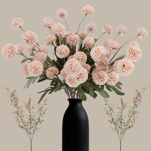 10PCS White Snow Willow Branches – 32'' Real Touch Artificial Flowers, Tall Branches for Vase, Everyday Faux Floral Arrangements for Living Room, Entryway, Office, Farmhouse Minimalist Home Décor in Kuwait