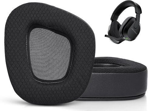 Gvoears Cooling -Gel Ear Pads Cushions Placing for Turtle Beach Stealth 600 Gen 2 USB/Max ، 600 Gen3 PC/PS/XB ، 500 XB Headset ، وسمات الأذن مع رغوة عزل الضوضاء - أسود in Kuwait