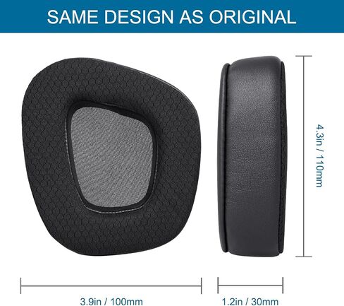 Gvoears Cooling -Gel Ear Pads Cushions Placing for Turtle Beach Stealth 600 Gen 2 USB/Max ، 600 Gen3 PC/PS/XB ، 500 XB Headset ، وسمات الأذن مع رغوة عزل الضوضاء - أسود in Kuwait