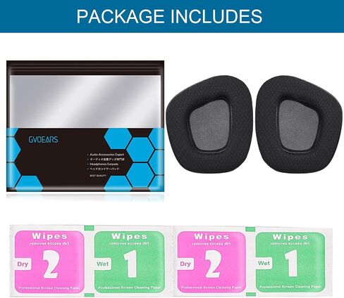 Gvoears Cooling -Gel Ear Pads Cushions Placing for Turtle Beach Stealth 600 Gen 2 USB/Max ، 600 Gen3 PC/PS/XB ، 500 XB Headset ، وسمات الأذن مع رغوة عزل الضوضاء - أسود in Kuwait