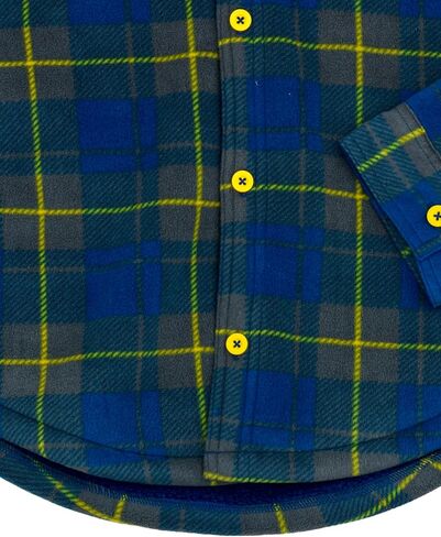 Pokémon Pikachu Plaid Flannel Hooded Shacket Little Kid to Big Kid Sizes (4-14-16) in Saudi Arabia