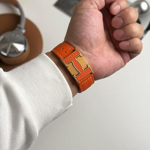 شريط جلدي مغناطيسي متوافق مع Samsung Galaxy Watch Bands Ultra 47 مم (2025/2024) ، حزام بديل للجلد مع مشبك مغناطيسي لمراقبة Galaxy Ultra للرجال النساء in Kuwait