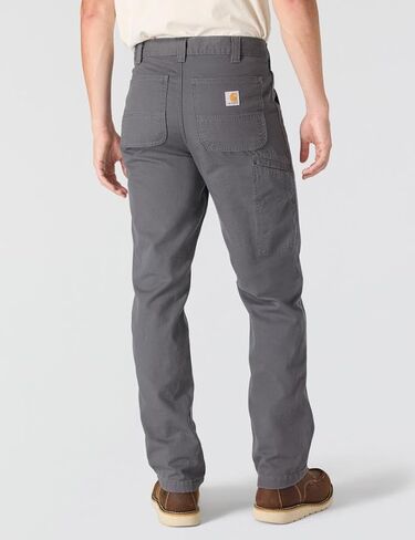 Carhartt Men's Rugged Flex Relaxed Fit Canvas Flannel-Lined Utility Work Pant in Saudi Arabia