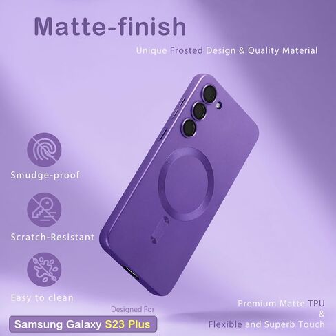 مغناطيسي لـ Samsung Galaxy S22 Case for Women Men Girls [متوافقة مع Magsafe] in Kuwait