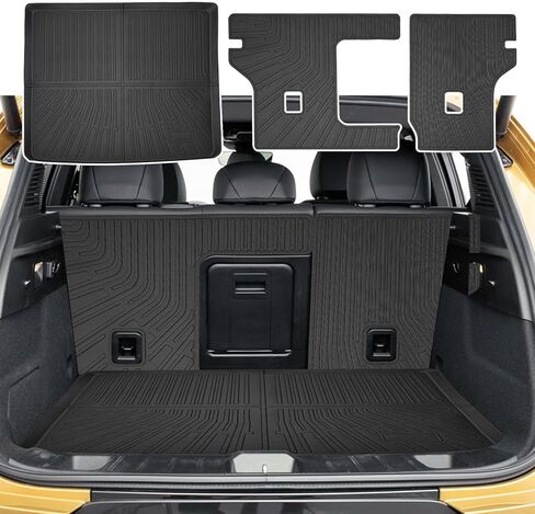 البضائع حصيرة البضائع بطانة ل Genesis GV80 اكسسوارات 2021-2025 فرش داخلي للسيارات والشاحنات غطاء المقعد الخلفي حامي مسند الظهر حصيرة الكلب بطانة جميع الأحوال الجوية in Kuwait