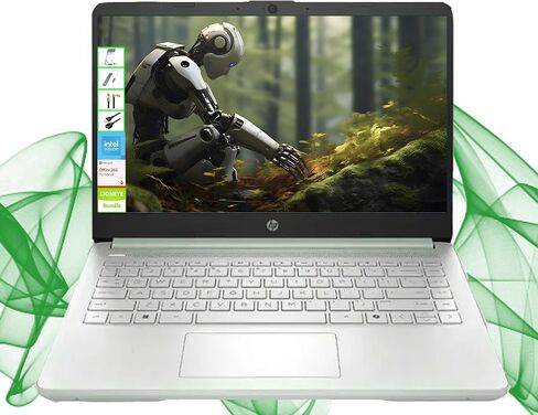 HP LAPTOP مع Microsoft Office وتخزين سحابة 1 تيرابايت (1 سنة) | 14 بوصة HD الكمبيوتر | 16 جيجابايت ذاكرة الوصول العشوائي | 128GB UFS و 128GB محمولة SSD | Intel 4-Core CPU (Beat i3-10110U) | Windows 11 Home in S Mode | LE BUNDLE in Kuwait