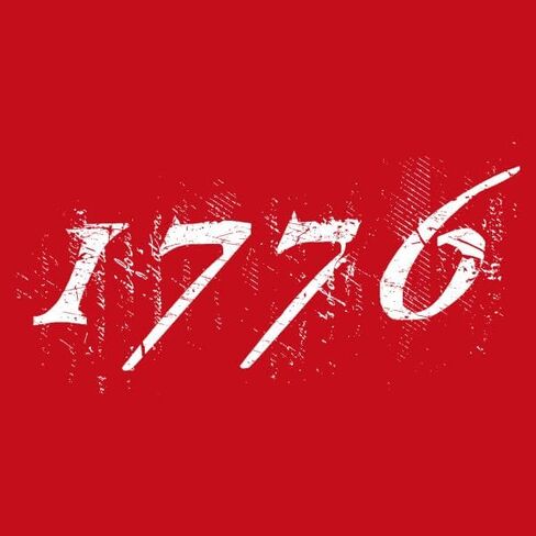 تي شيرت بأكمام طويلة بتصميم علم 1776 من Grunt Style in Kuwait
