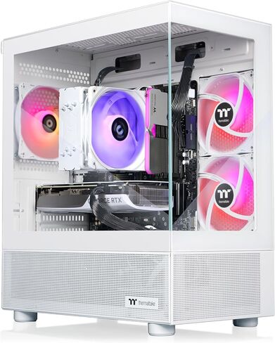 Thermaltake LCGS View 7896xs-270 Gaming Desktop (AMD Ryzen ™ 7 7800x3d ، ToughRam 32GB DDR5 6000MT/S RGB MEMIMENT in Saudi Arabia