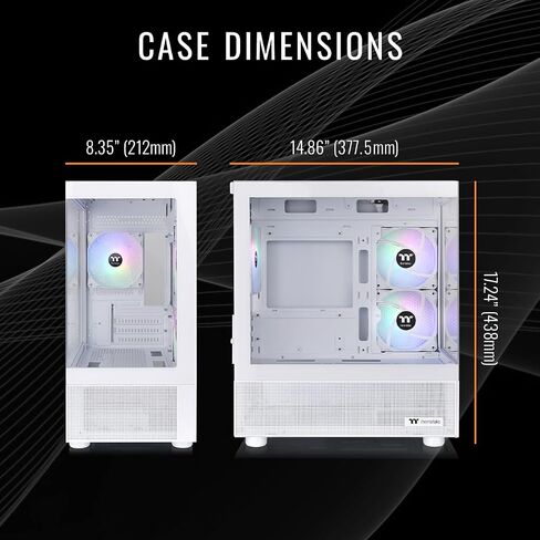 Thermaltake LCGS View 7896xs-270 Gaming Desktop (AMD Ryzen ™ 7 7800x3d ، ToughRam 32GB DDR5 6000MT/S RGB MEMIMENT in Saudi Arabia