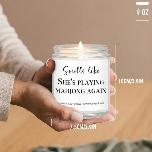 50th Birthday Gifts for Her Him, 50 Year Old Birthday Gifts - Funny & Unique Presents for Men & Women Born in 1975, Lavender Scented Candle, 7oz in Kuwait