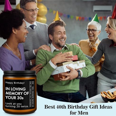 هدايا عيد الميلاد الخمسين لها، هدايا عيد ميلاد عمرها 50 عامًا - هدايا مضحكة وفريدة من نوعها للرجال والنساء المولودين في عام 1975، شمعة معطرة باللافندر، 7 أونصة in Kuwait