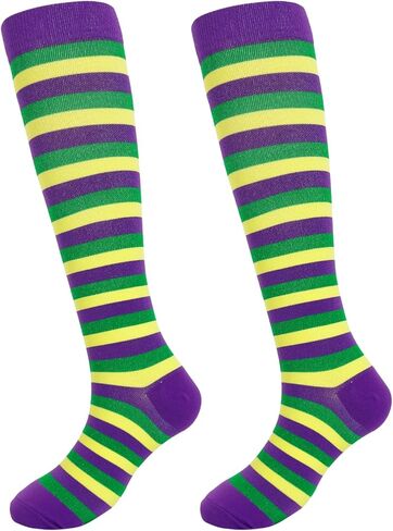 Junely Compression Socks for Women Knee High for Support Nurses Pregnancy Sports Travel Flight Running in Saudi Arabia