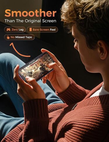 Magic John 3rd Gen تم ترقيته إلى واقي شاشة الهواء iPhone 6.5 بوصة ، HD Clear ، Film مقسّنات عازلة ، وعلم غبار تلقائي ، خالي in Kuwait