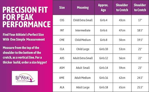 LIL'FOX Gymnastics Leotards for Girls - FAVORITES - Kids Dance, Tumbling, Acrobatics, Gymnastics Equipment in Kuwait