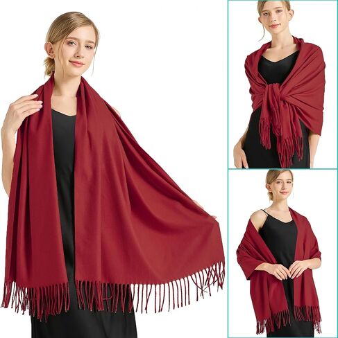 شالات وأوشحة Ciormis Pashmina وشاح الباشمينا الناعم للنساء in Kuwait
