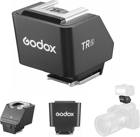 Godox TR-S TTL حامل زيادة الحذاء الساخن لمضات سوني TR-S TTL Hot Shoe Riser 0-90 درجة تعديل زاوية 30 مم ارتفاع ارتفاع محول الحذاء الساخن متوافق مع فلاش كاميرا IT20/ IT22/ IT30pro in Saudi Arabia