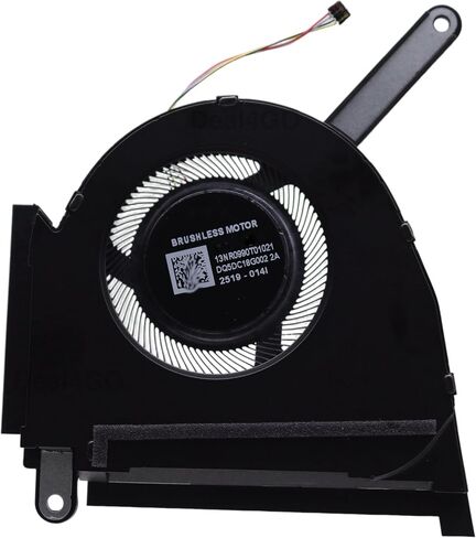 12V CPU GPU GRAFE COWNING PANING FAN لـ ASUS FX517 FX517ZM FX517ZR FX517ZM-AS73 مع RTX 3060 3070 in Saudi Arabia
