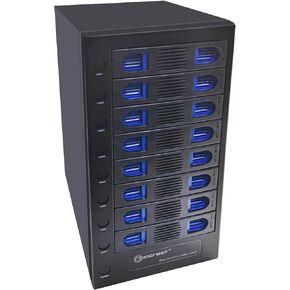 5 Bay USB 3.2 Type-C 10Gbps Daisy-Chain Hard Drive Enclosure DAS, Support 120TB (5X 24TB) 2.5" & 3.5" SATA HDD/SSD in Kuwait