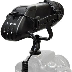 Digital Nc Professional Microphone (Stereo/NRS) for Canon XA30 with Dead Cat Wind Muff in Kuwait