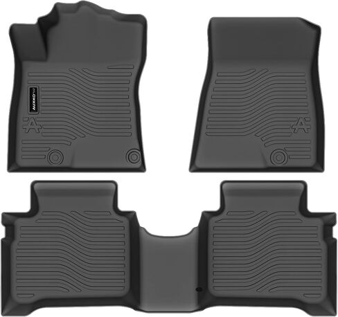 Auxko All Weather Floor Mats Cargo Mat for Kia Seltos 2024 2025 2026 TPE Liners All Season Accessories Guard Odorless Anti-Slip Floor Liners Trunk Tray for Kia Seltos 2026 2025 2024 in Kuwait