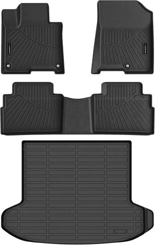 Auxko All Weather Floor Mats Cargo Mat for Kia Seltos 2024 2025 2026 TPE Liners All Season Accessories Guard Odorless Anti-Slip Floor Liners Trunk Tray for Kia Seltos 2026 2025 2024 in Kuwait