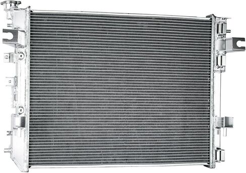 Radiator Compatible with 2009-2010 Dodge Ram 1500 Dodge Ram 2500 2011-2018 Ram 1500 Ram 2500 Ram 3500 2013 2012 2014 2015 2016 2017 3.7L 4.7L 5.7L 6.4L 3.6L, 3 Row Aluminum Radiator in Kuwait