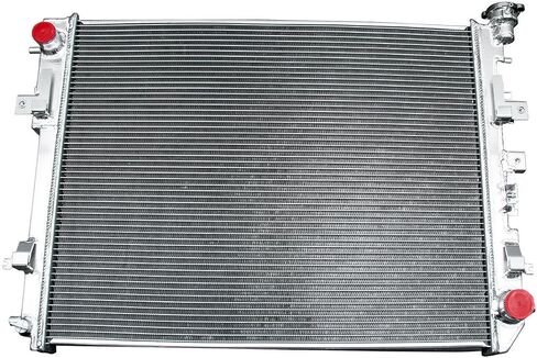 Radiator Compatible with 2009-2010 Dodge Ram 1500 Dodge Ram 2500 2011-2018 Ram 1500 Ram 2500 Ram 3500 2013 2012 2014 2015 2016 2017 3.7L 4.7L 5.7L 6.4L 3.6L, 3 Row Aluminum Radiator in Kuwait