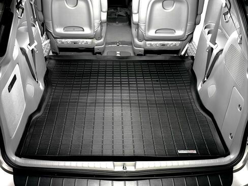 WeatherTech Cargo Trunk Liner for Toyota Sienna - Behind 2nd Row (40243) Black in Saudi Arabia