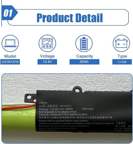 DENTSING C41N2013 90WH LAPTOP بطارية ASUS ROG ZEPHYRUS G15 G513 G513QR G513QY G533 G533QS GA503 GA503QM Series ROG STRIX G513 G713 SCAR G533 15.4V 15.4V in Saudi Arabia