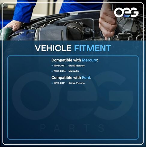 OEG Parts New Window Regulator Rear Drivers Side Left RLH Compatible with 1992-2011 Compatible with Crown Victoria & Grand Marquis, 2003 2004 Marauder, 6W7Z5427009AA, 740-679 in Saudi Arabia