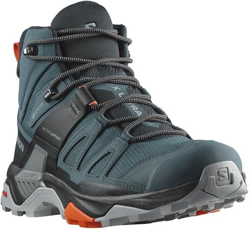 Salomon X Ultra 4 Mid GTX Heaking Boots Mens SZ 12.5 Deep Lichen Green/Peat/Kelp in Saudi Arabia