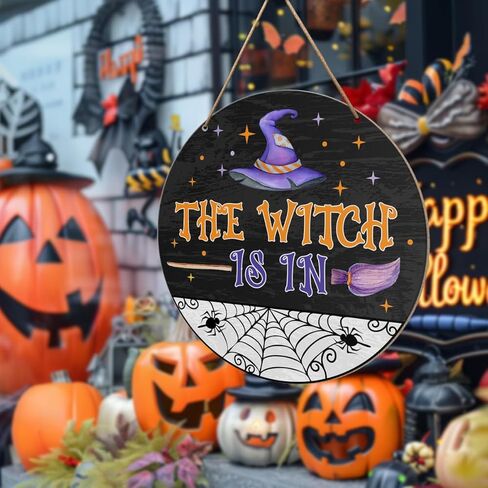 Halloween Candy Sign Decor for Front Door, Halloween Welcome Decor for House Home Porch Door Sign, Happy Halloween Bat Decoration, Take A Sweet One or Two in Kuwait